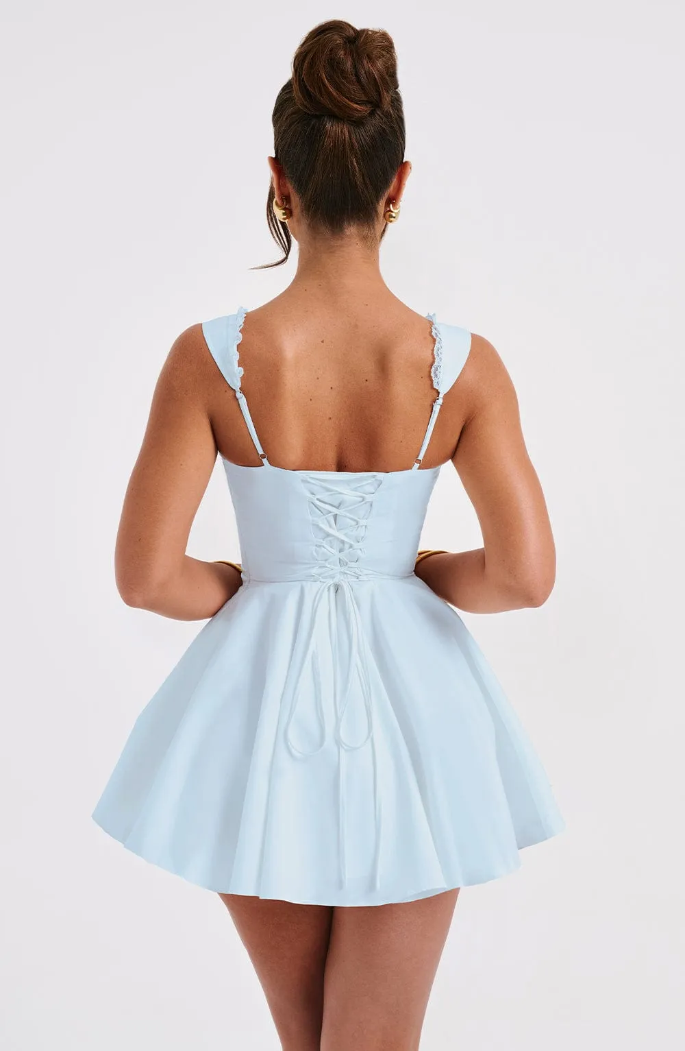 Antonella Mini Graceful Dress - Blue