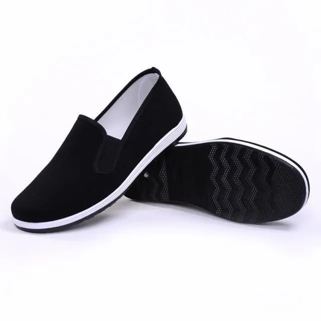 Breathable Fabric Flat Men's Casual Shoes #326