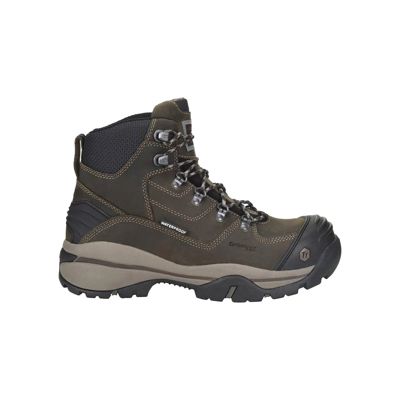 CAROLINA COMPOSITE TOE FLAGSTONE 6 INCH WATERPROOF HIKER GRAY - MENS