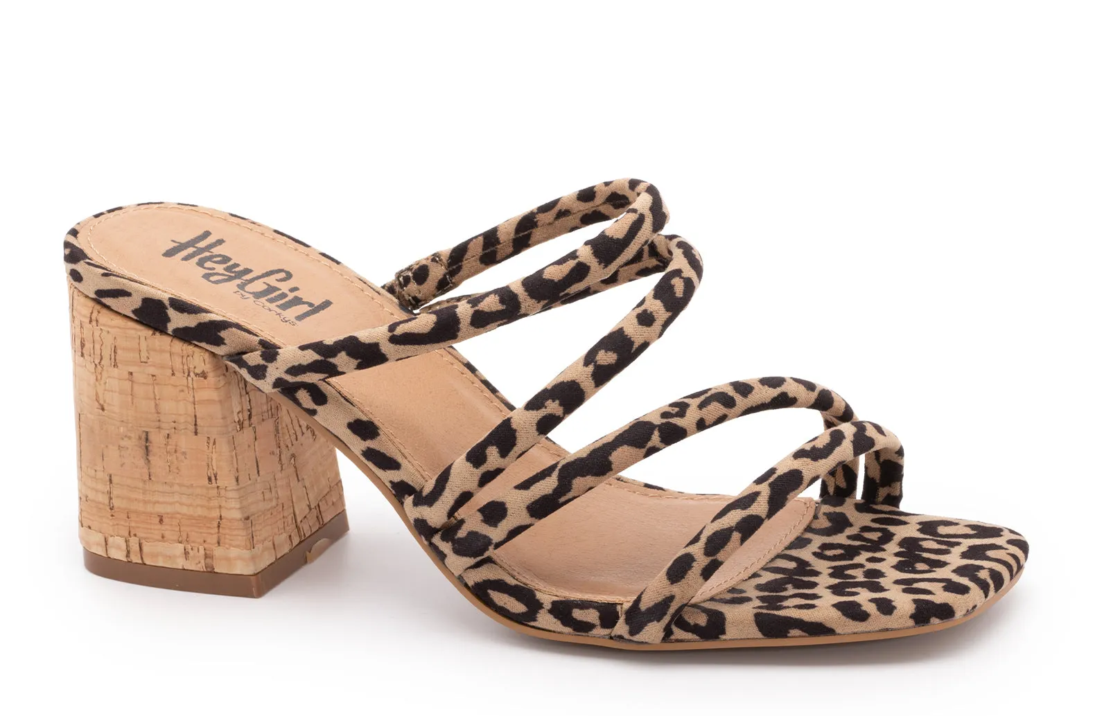 Dreamy Leopard Healed Sandal