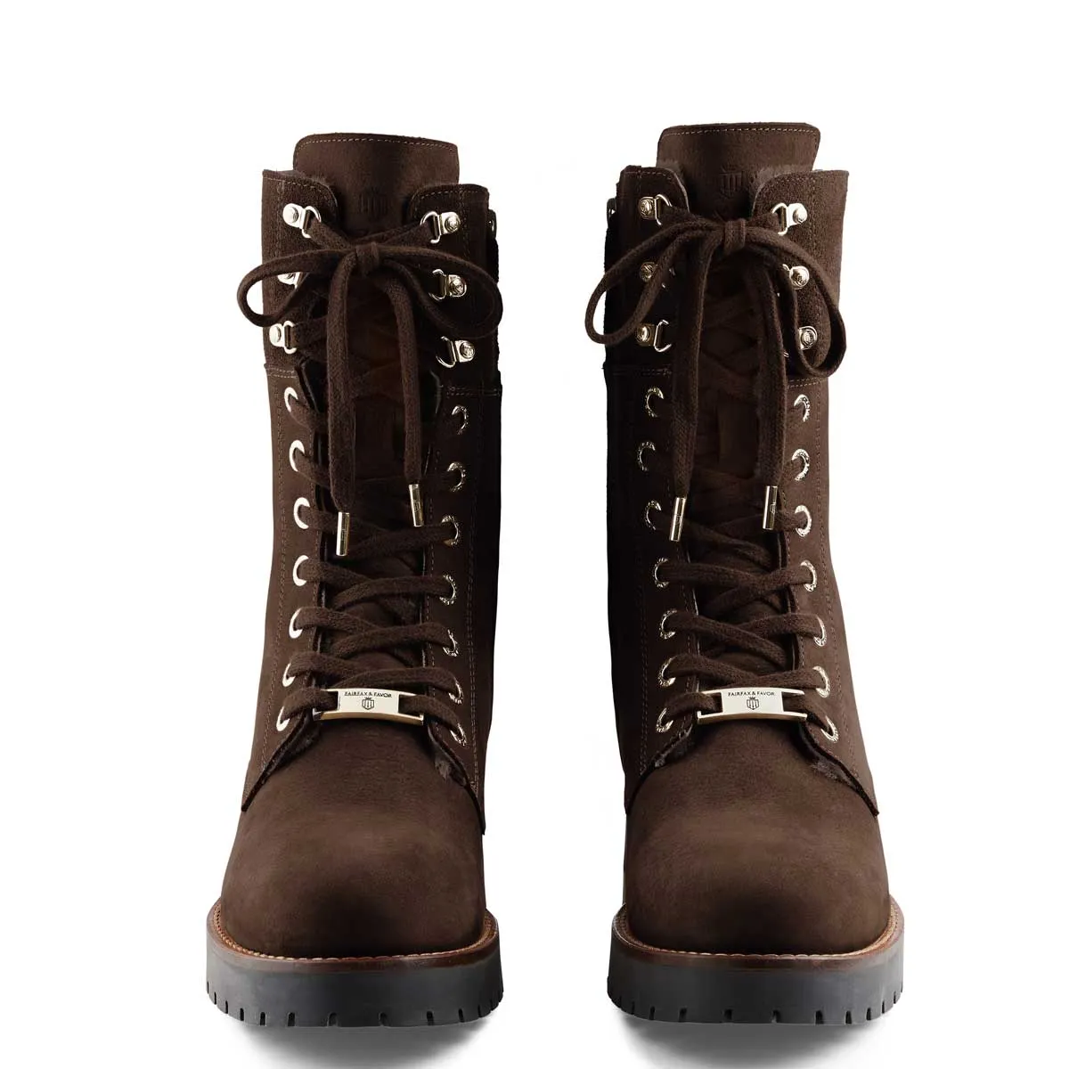 Fairfax & Favor Ladies Shearling Lined Anglesey Boots