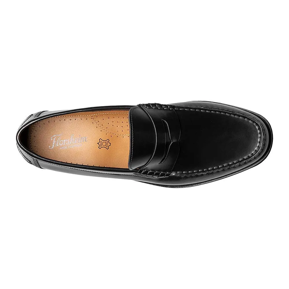 Florsheim Berkley Flex Moc Toe Smooth Penny Loafer in Black