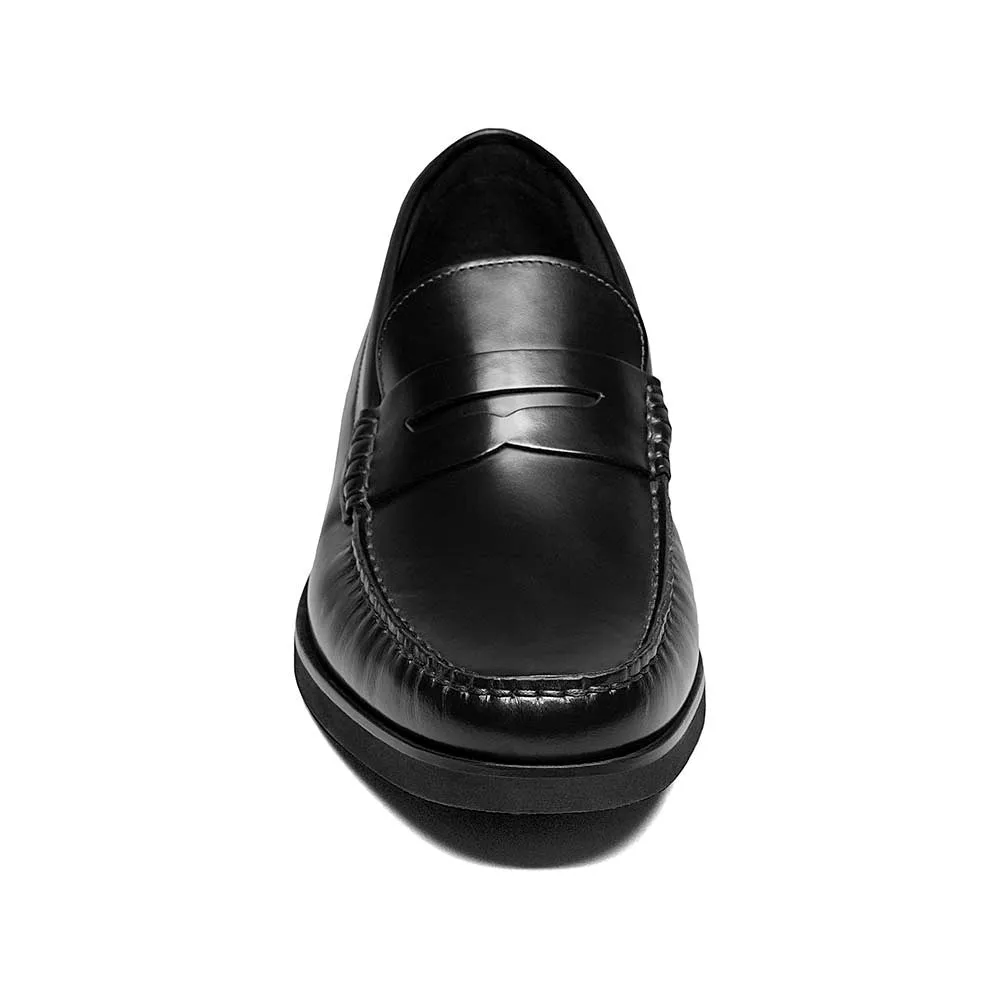 Florsheim Berkley Flex Moc Toe Smooth Penny Loafer in Black