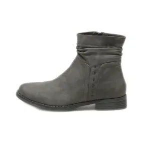 Gina Benotti Ankle Boots Nubuck Grey Colour For Women