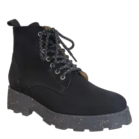 IMMERSE in BLACK Heeled Cold Weather Boots