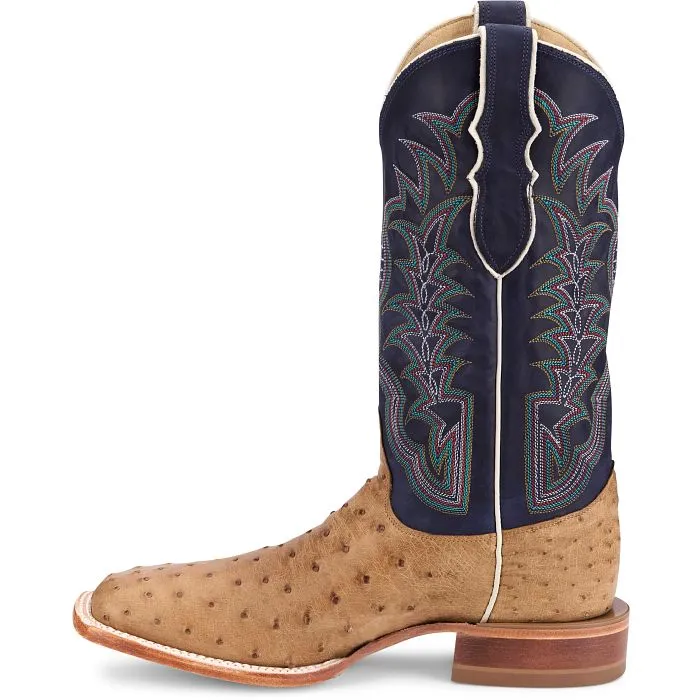 Justin Men's Chisolm Full Quill Ostrich Boot