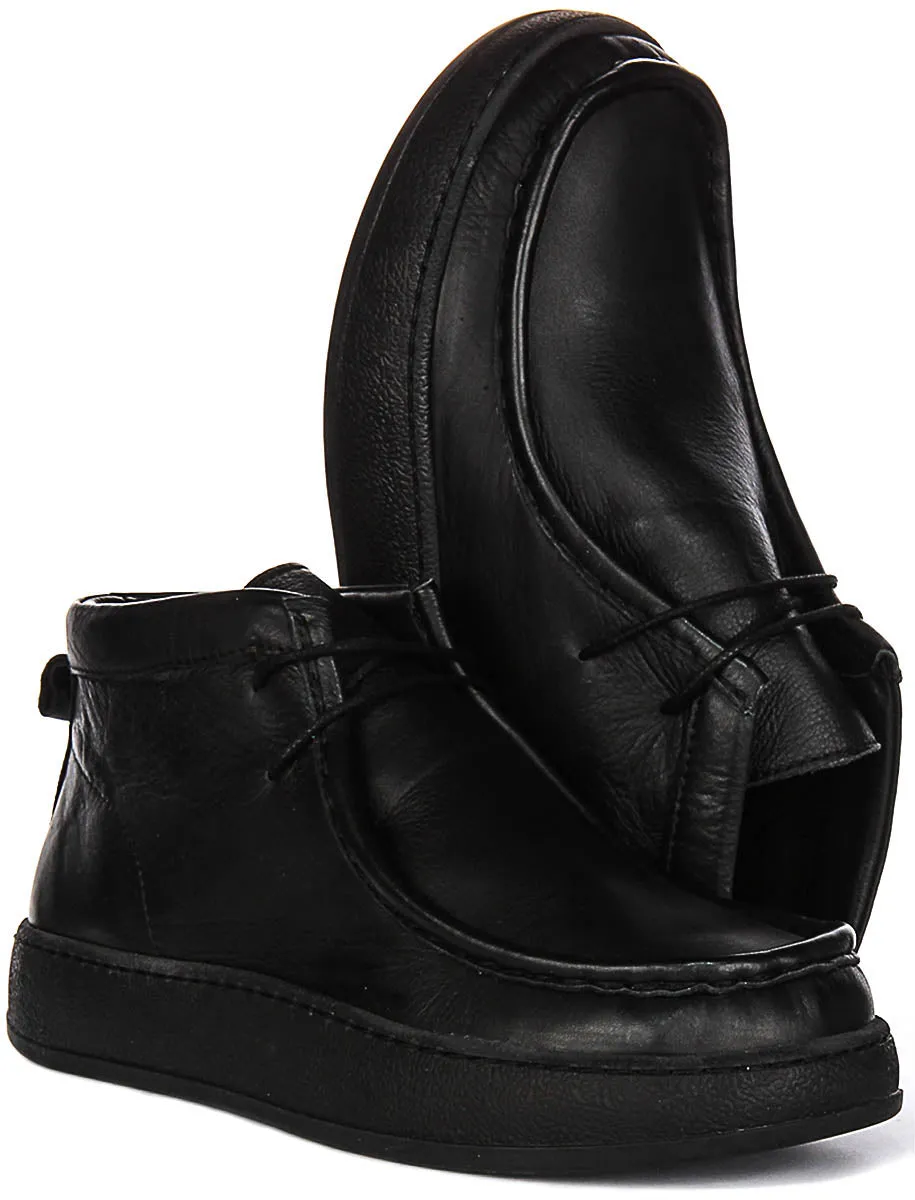 Justinreess England Brynn Leather In Black For Women