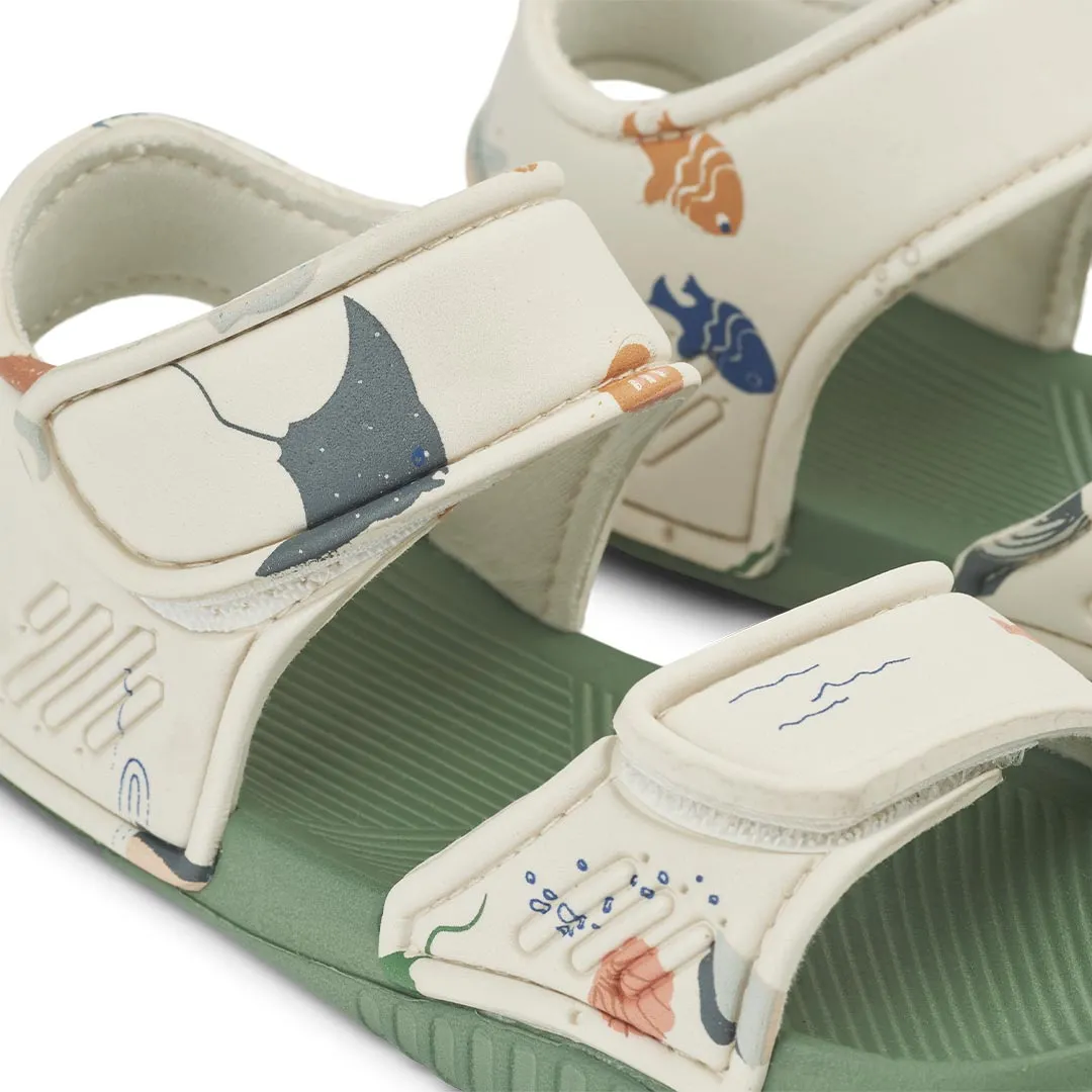 Liewood Blumer Sandals (2023) - Sandy - Sea Creature