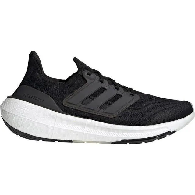 Men's Adidas Ultraboost Light, Core Black/Core Black/Crystal White, 10 D Medium