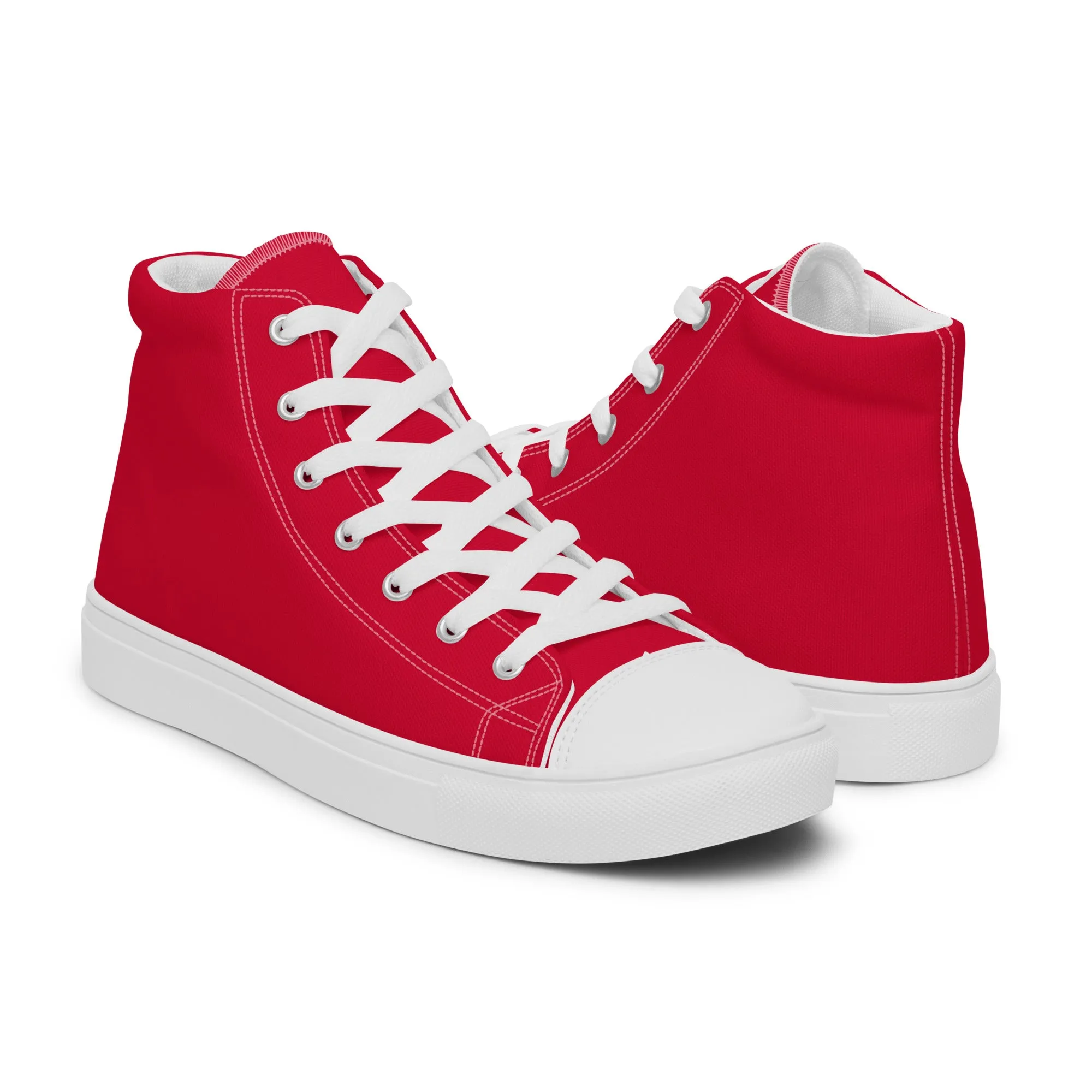 Men’s Red High Top Shoes