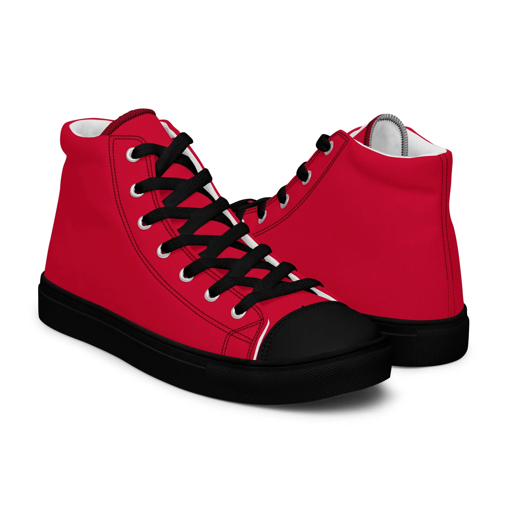 Men’s Red High Top Shoes