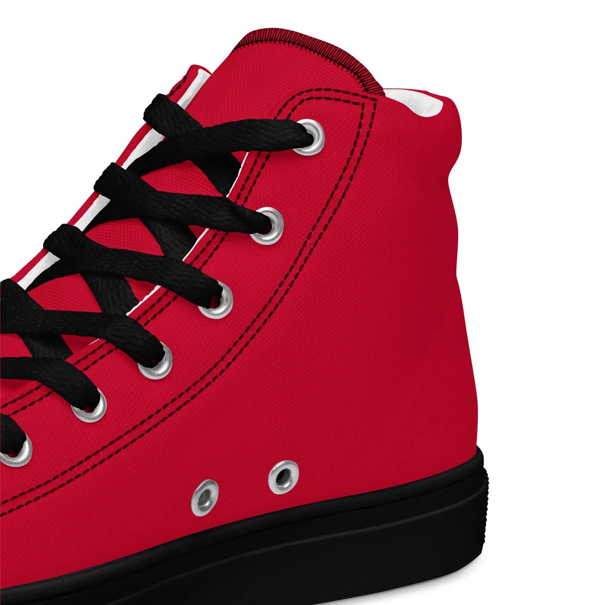 Men’s Red High Top Shoes