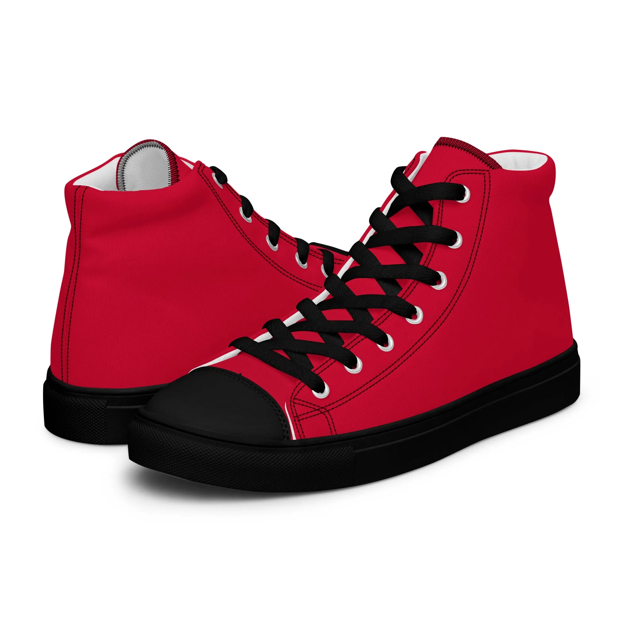 Men’s Red High Top Shoes