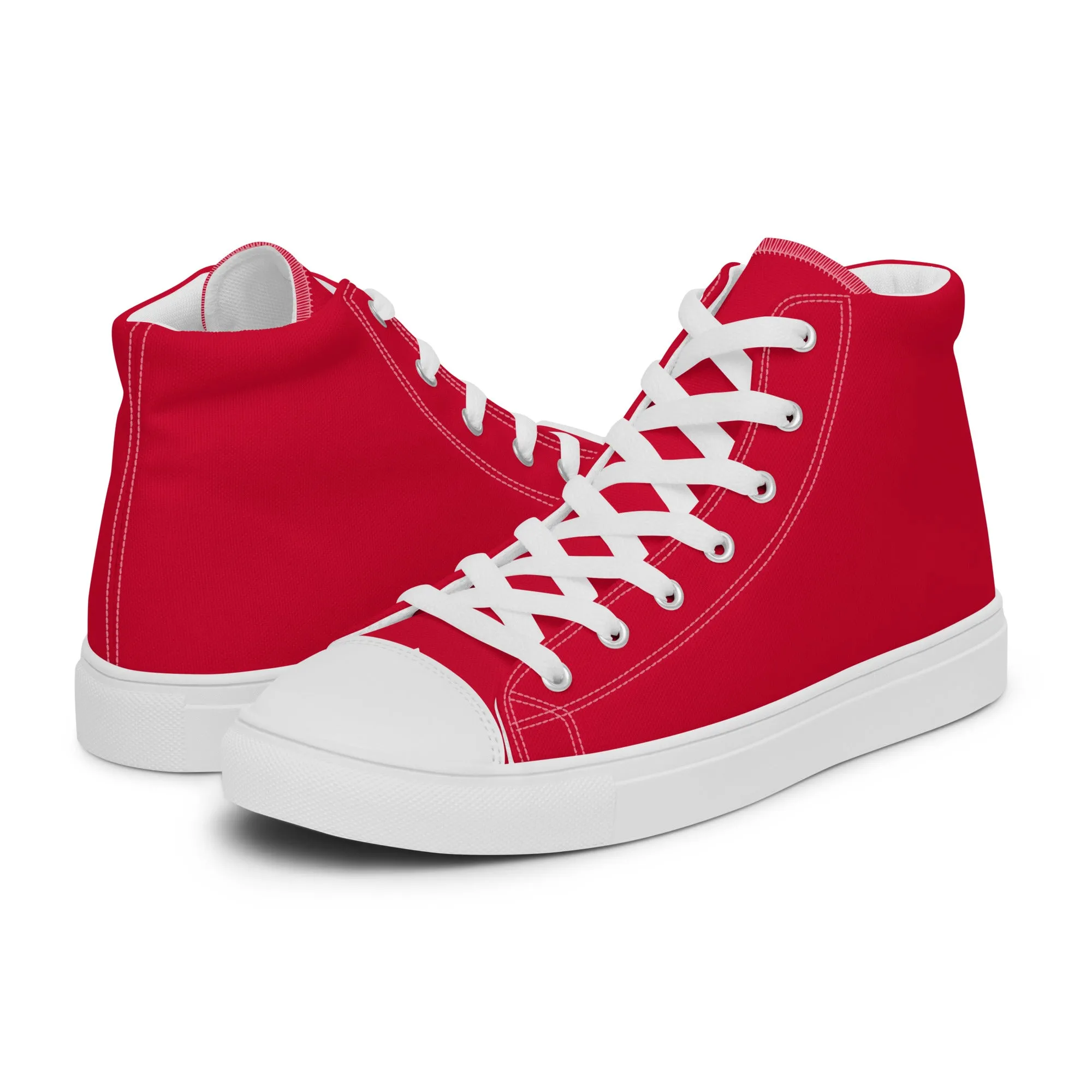 Men’s Red High Top Shoes