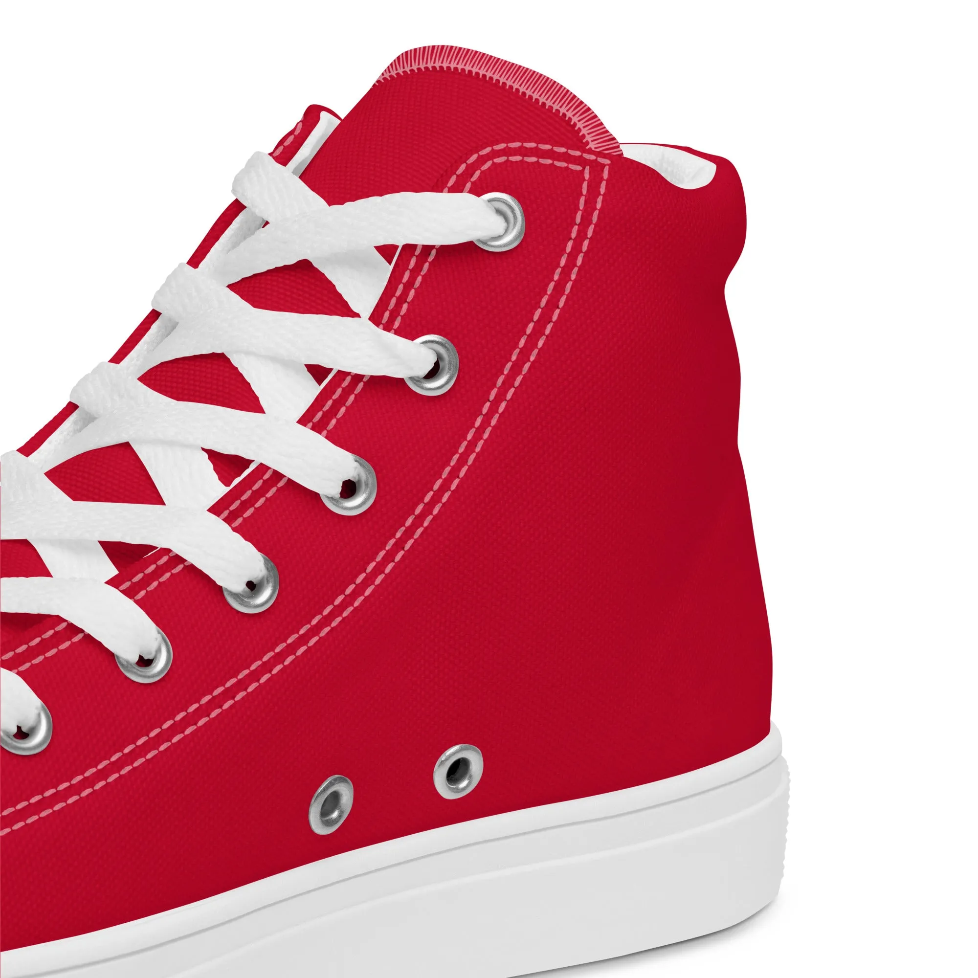 Men’s Red High Top Shoes