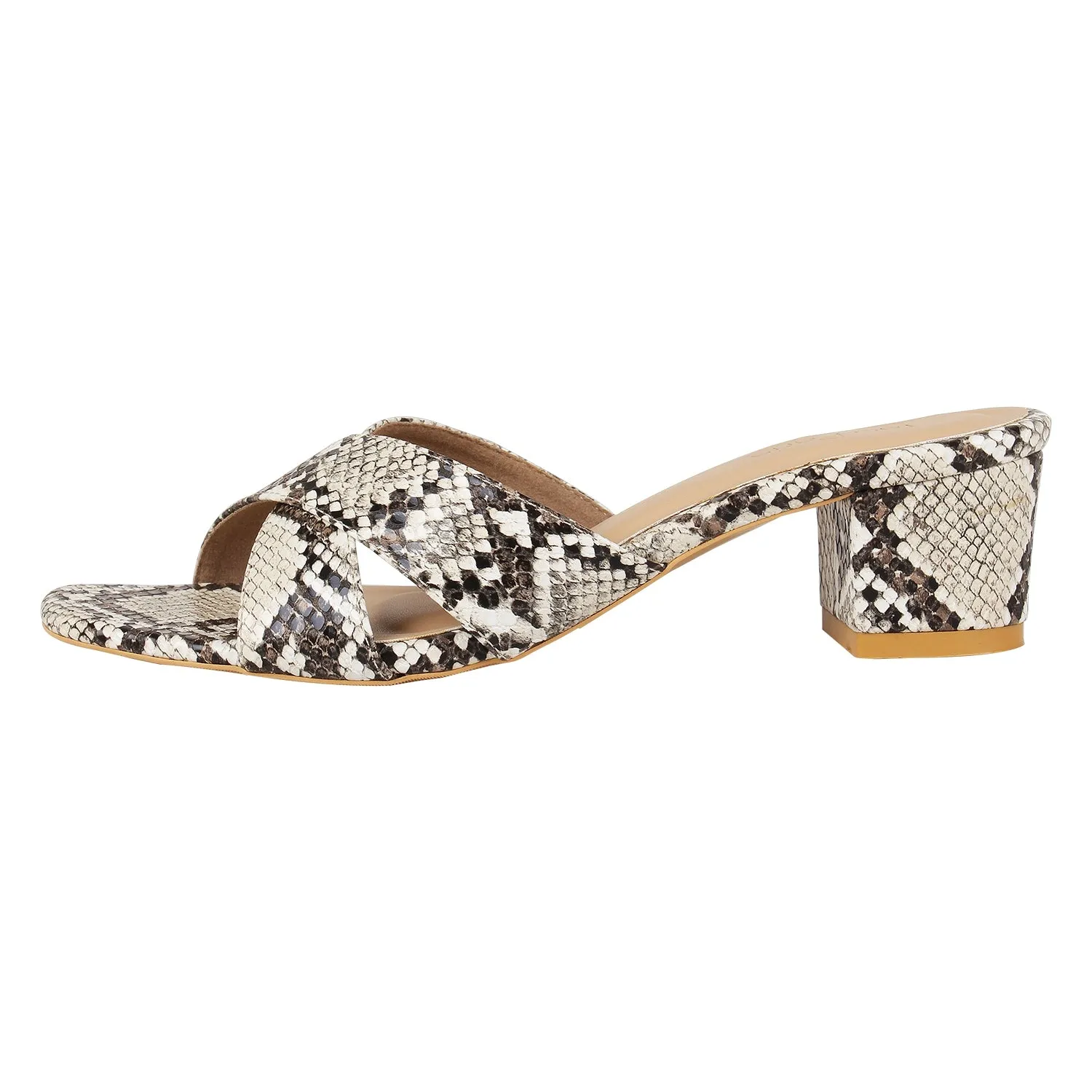 Tao Paris Kim 10018-02 Beige Patterned Heels