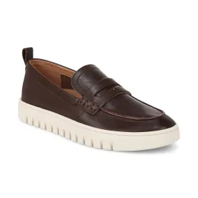 Vionic Uptown Loafer Dark Brown Leather Women's