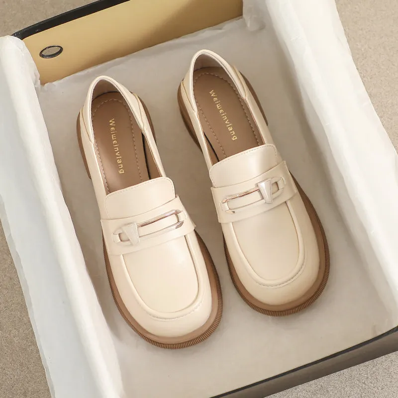 Women Casual Retro Soft Loafers