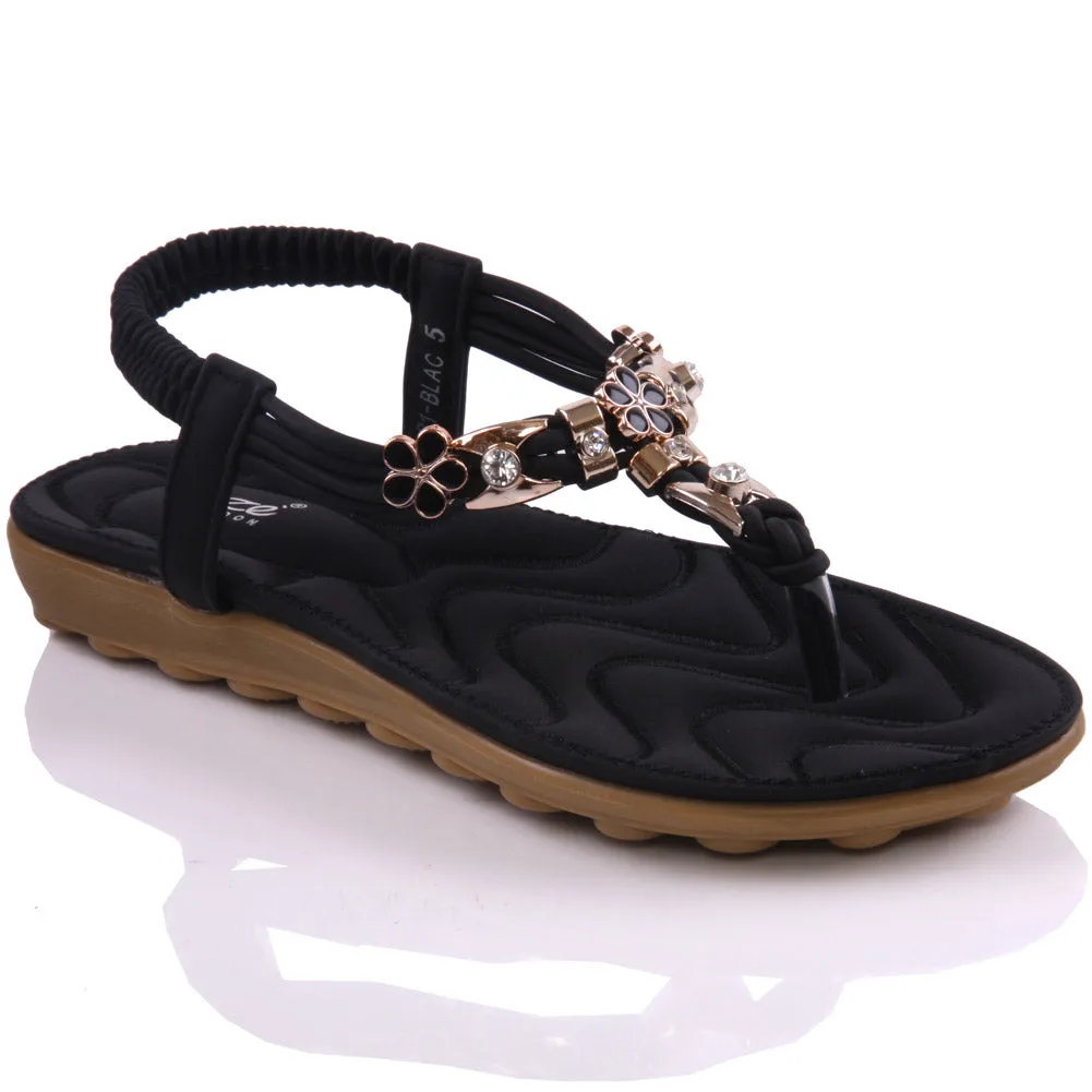 Womens ‘Naura’ Pretty Thong Sandals