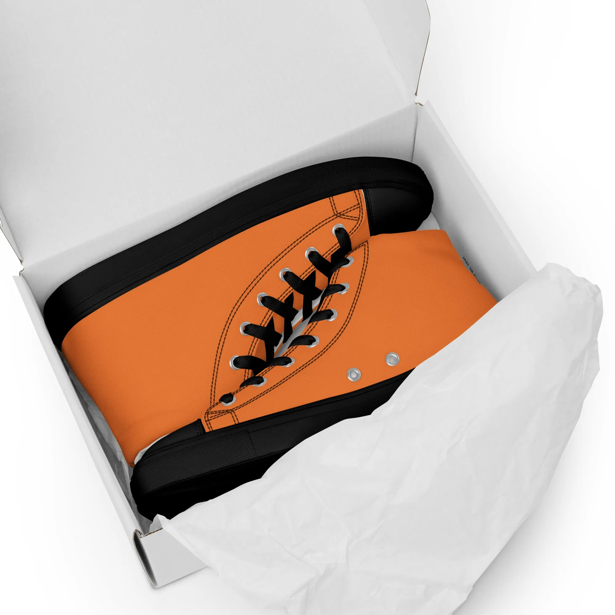 Women’s Orange High Top Shoes