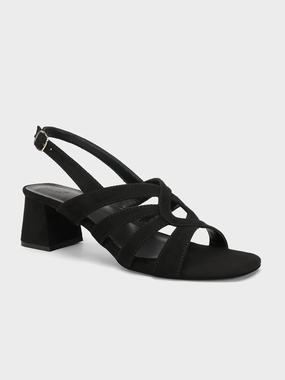 Womens "ARIEL" Comfy Block Heel Sandals