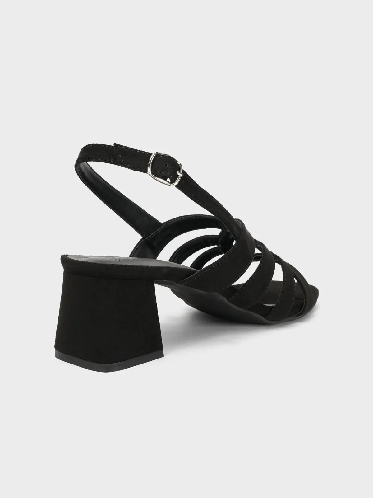 Womens "ARIEL" Comfy Block Heel Sandals