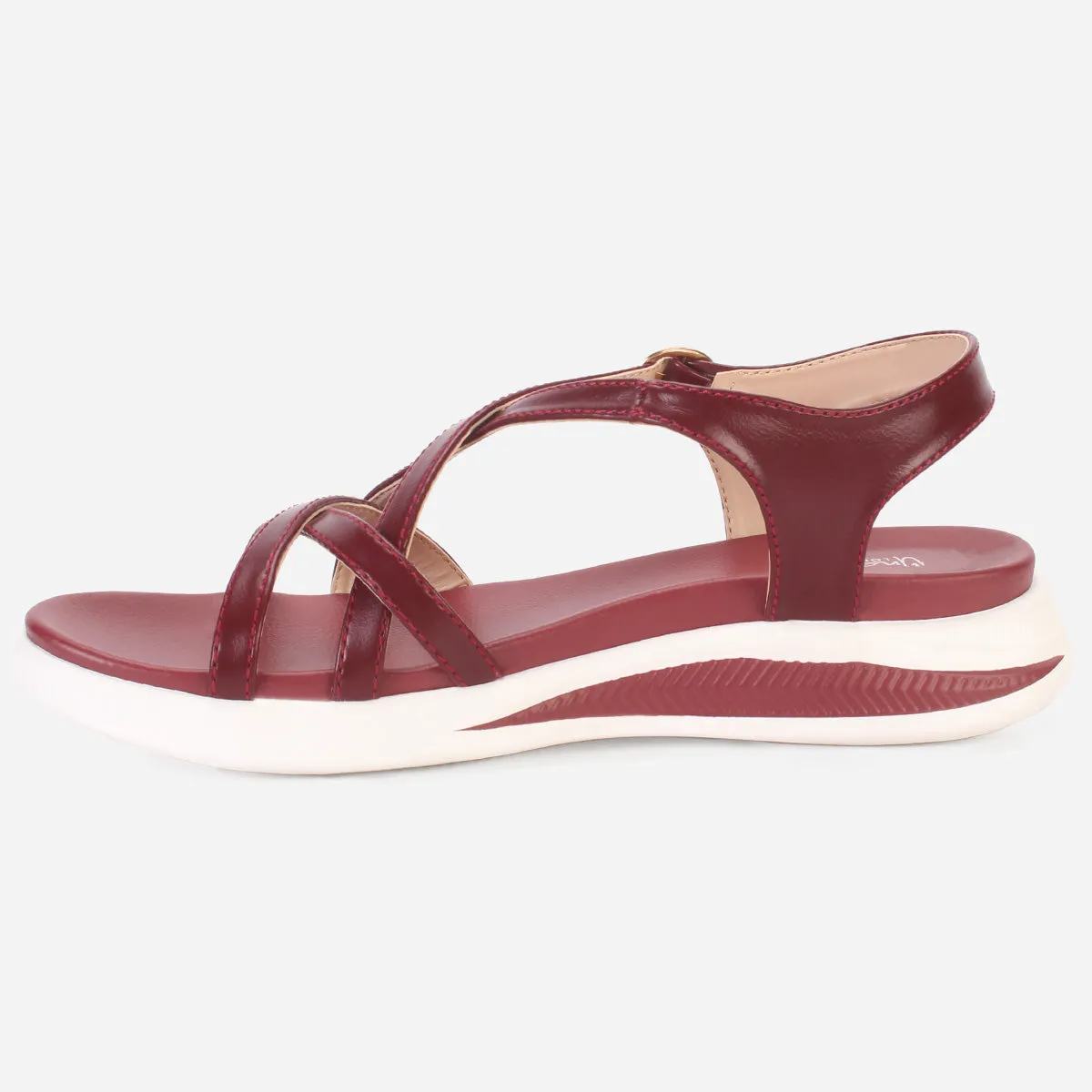 Womens "AURORA" Crisscross Straps Comfy Sandals